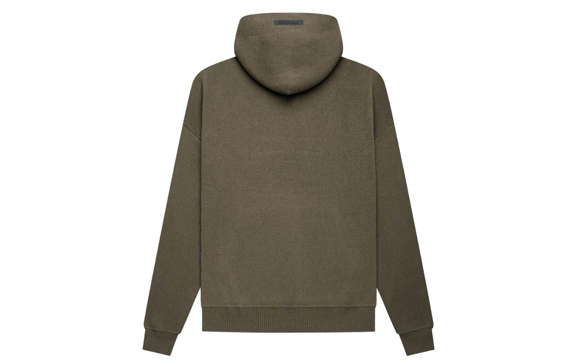 Fear of God Essentials Knit Pullover Hoodie - Harvest