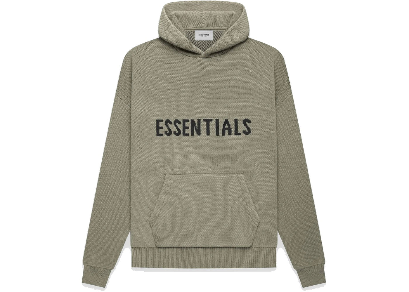 Fear of God Essentials Knit Pullover Hoodie - Pistachio