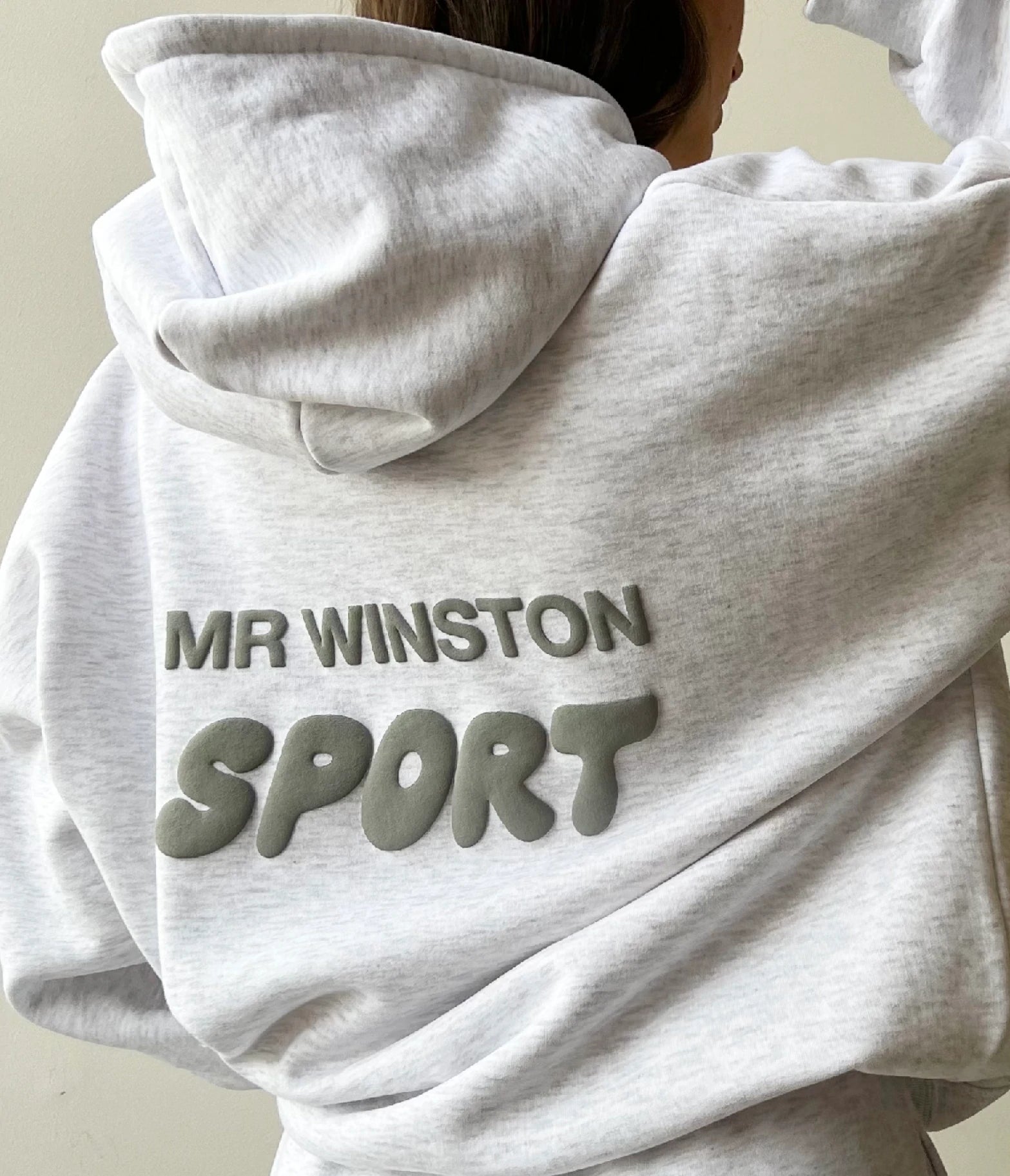 Mr Winston Puff Hoodie - Grey